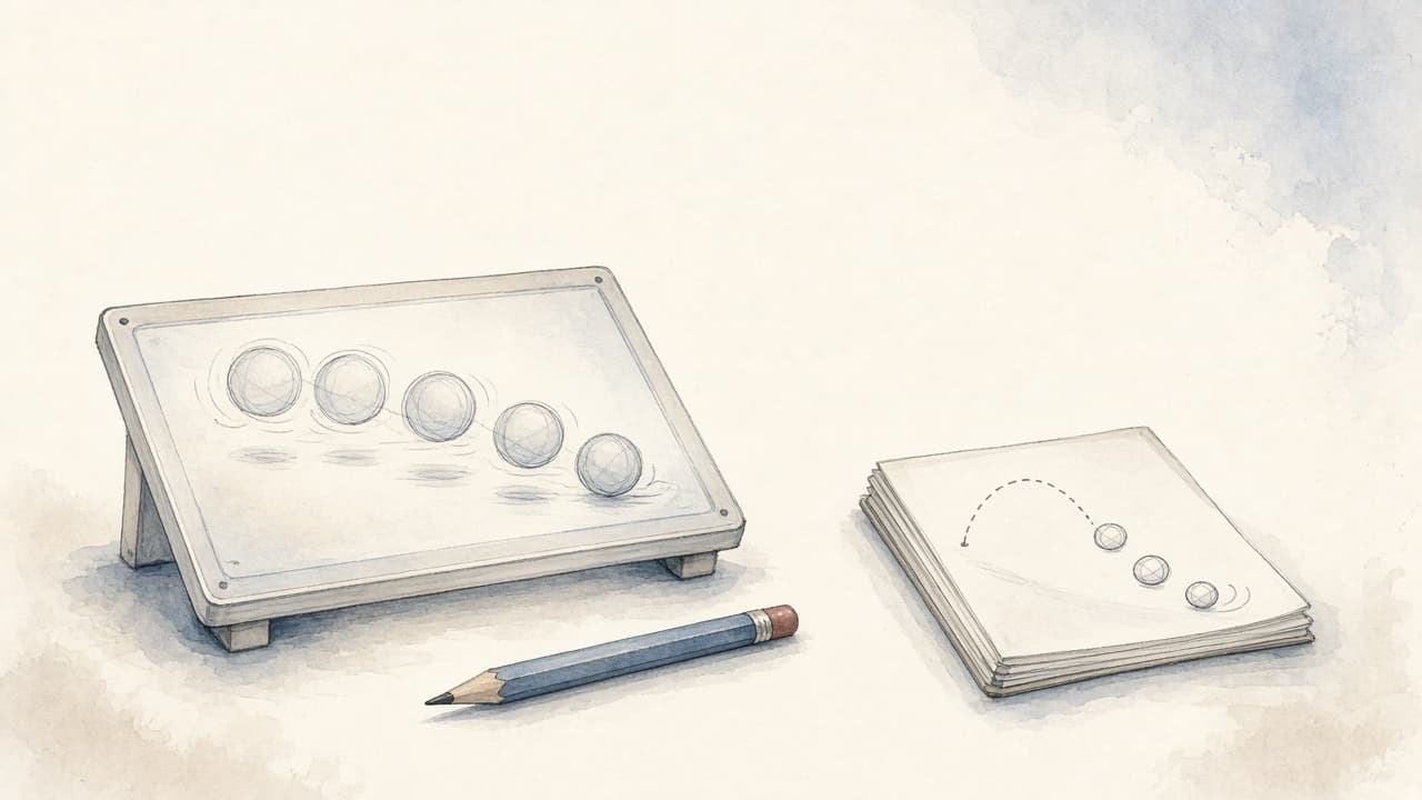 Decorative watercolor and charcoal illustration for the Animator career