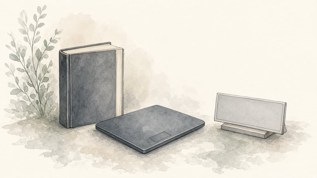 Decorative watercolor and charcoal illustration for the Ghostwriter career