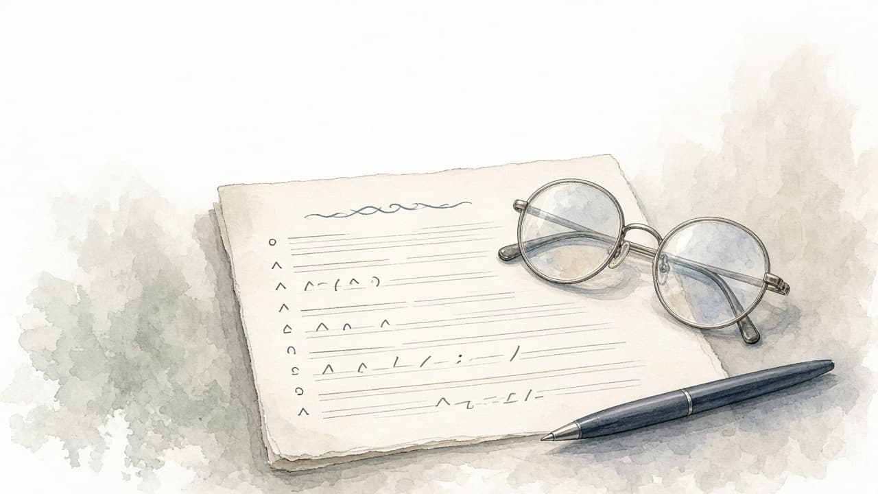Decorative watercolor and charcoal illustration for the Line Editor career
